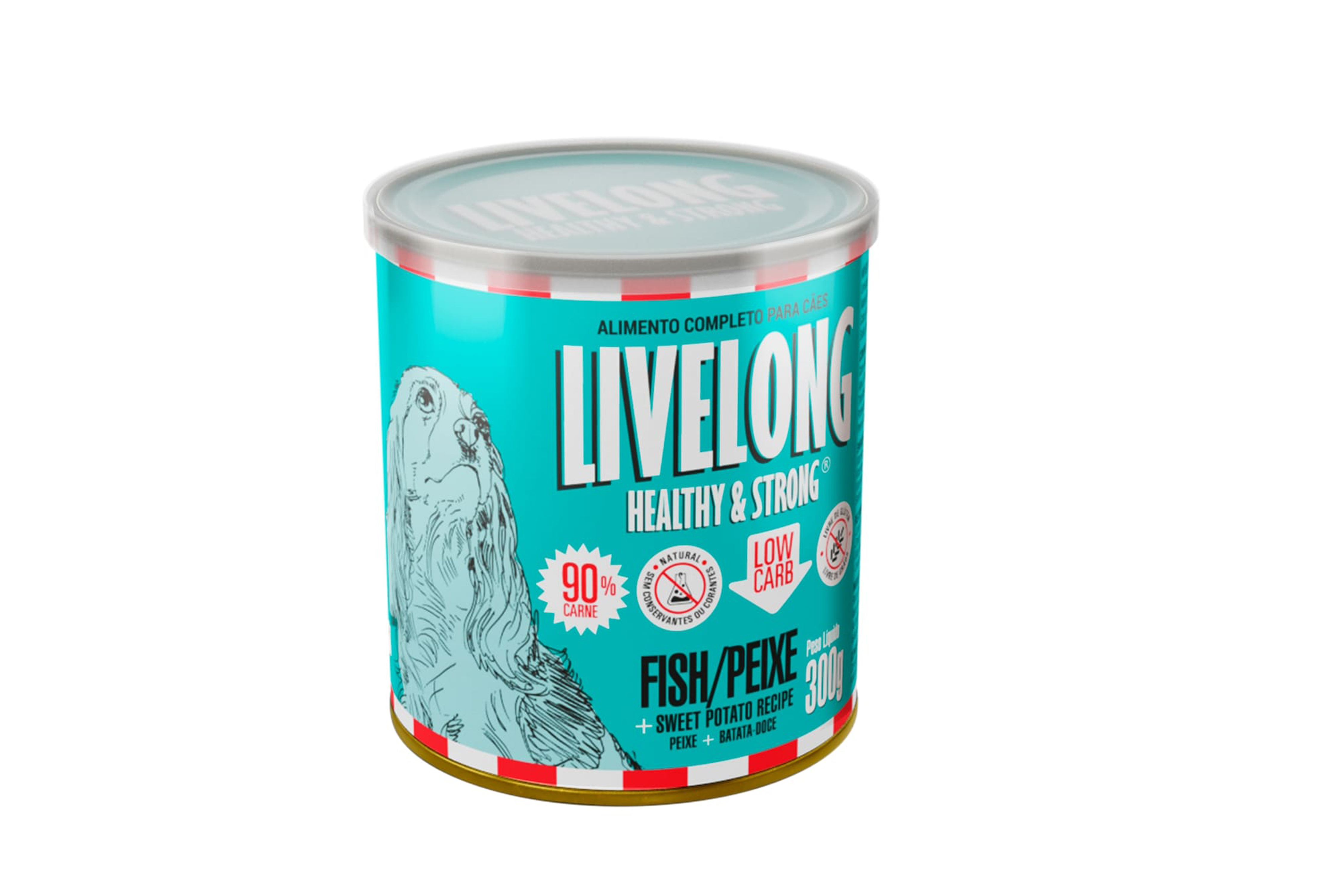 LIVELONG CAO FISH (PEIXE) 300GR